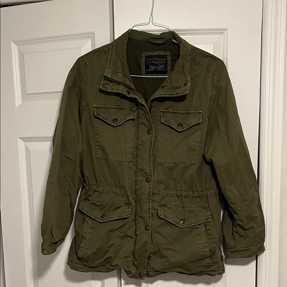 Levi's Utility Jacket in Olive Green